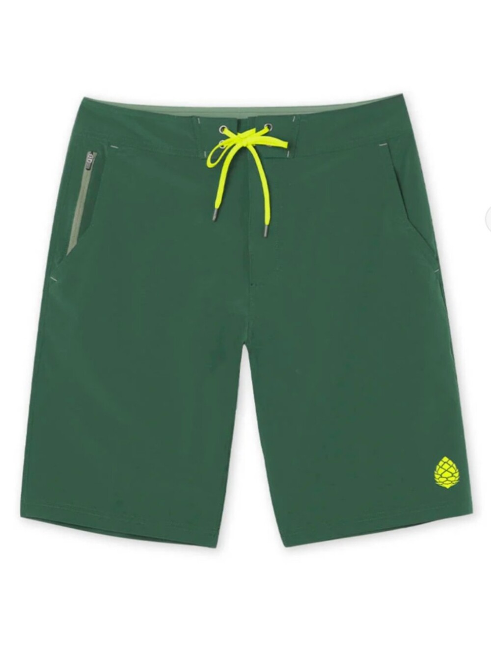 Stio CFS Board Short 10.5" Forest Green Men's 36 Beach Vacation